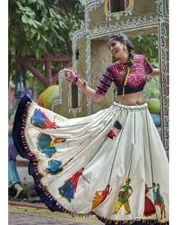 Painted Chaniya Choli
